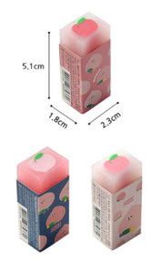 Center Eraser Peach (Random)