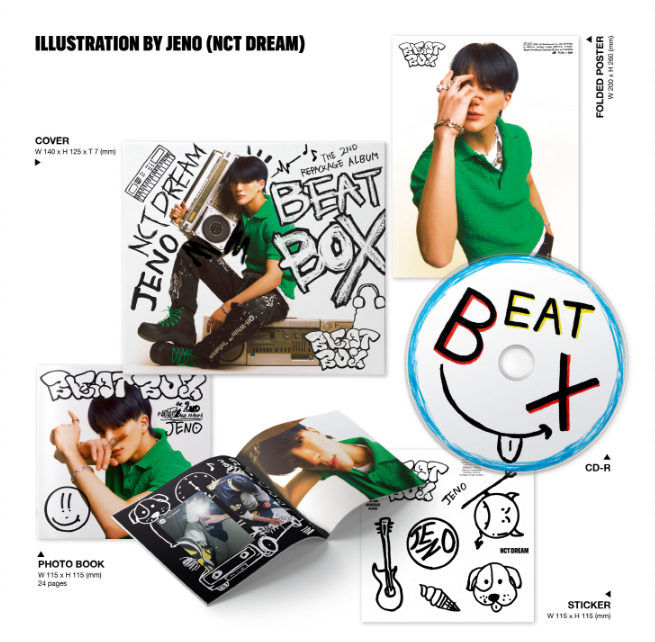 NCT Dream Vol.2 Repackage: Beatbox [Digipack Ver.]