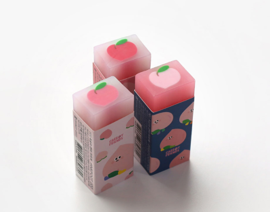 Center Eraser Peach (Random)