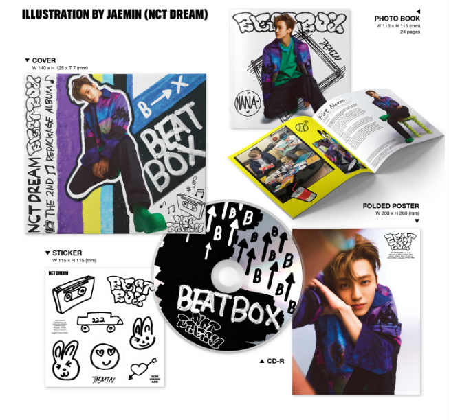 NCT Dream Vol.2 Repackage: Beatbox [Digipack Ver.]