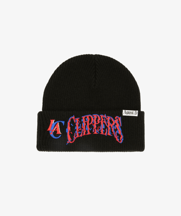 BTS SUGA X NBA: Glitch Knit Cuff Toque (LA Clippers)