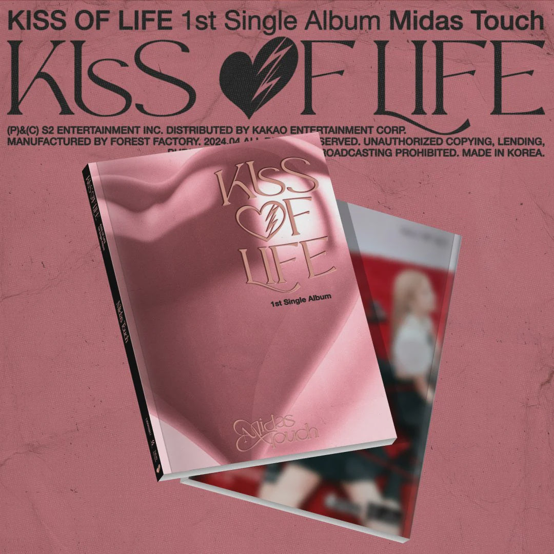 Kiss of Life - 1st Single Album 'MIDAS TOUCH' (Photobook Ver.)
