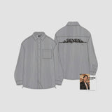 BTS Jungkook Seven Gray Shirt