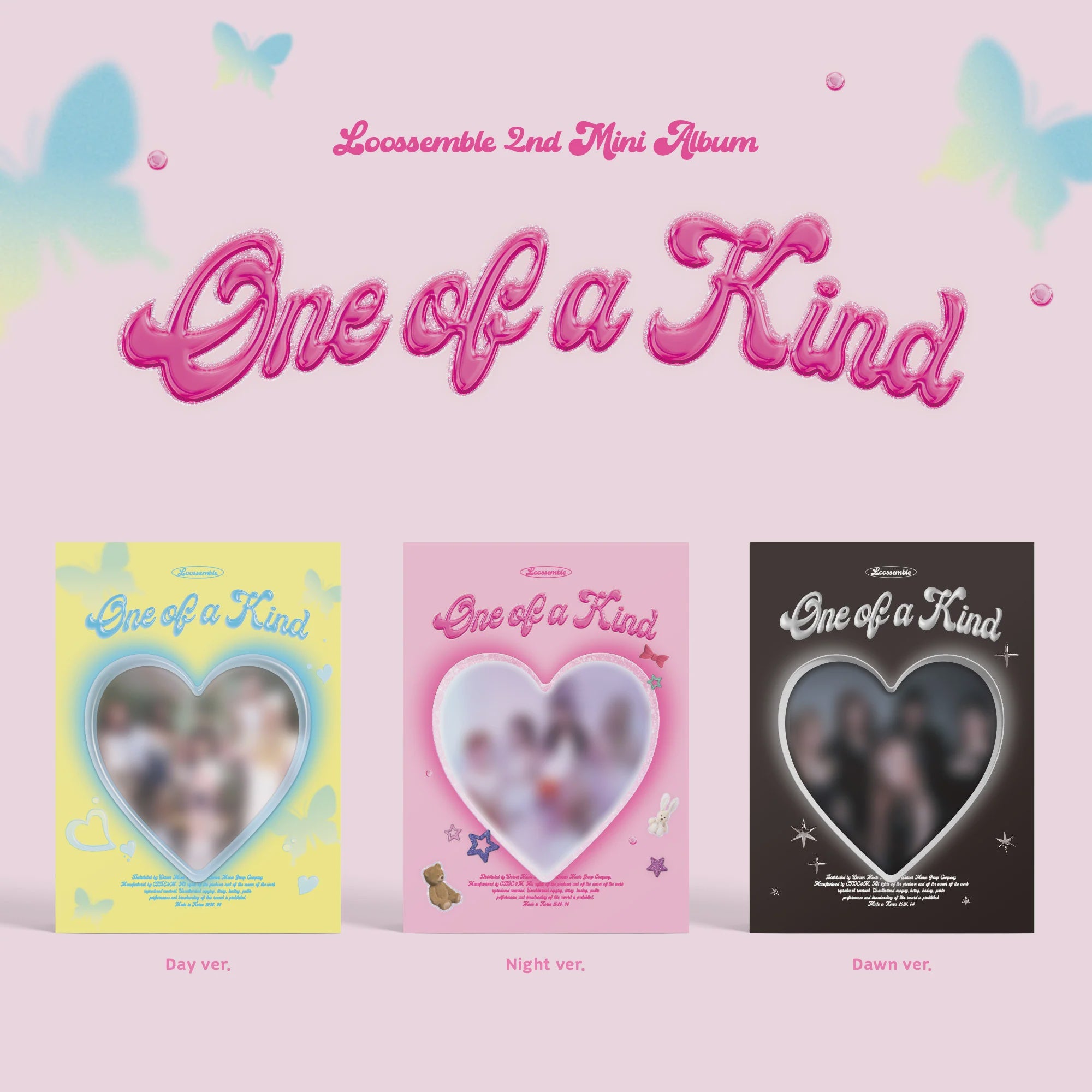 LOOSSEMBLE - 2nd Mini Album 'One Of A Kind' (Photobook Ver)