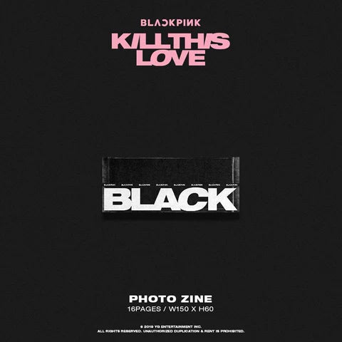 BLACKPINK 2nd Mini Album "KILL THIS LOVE"