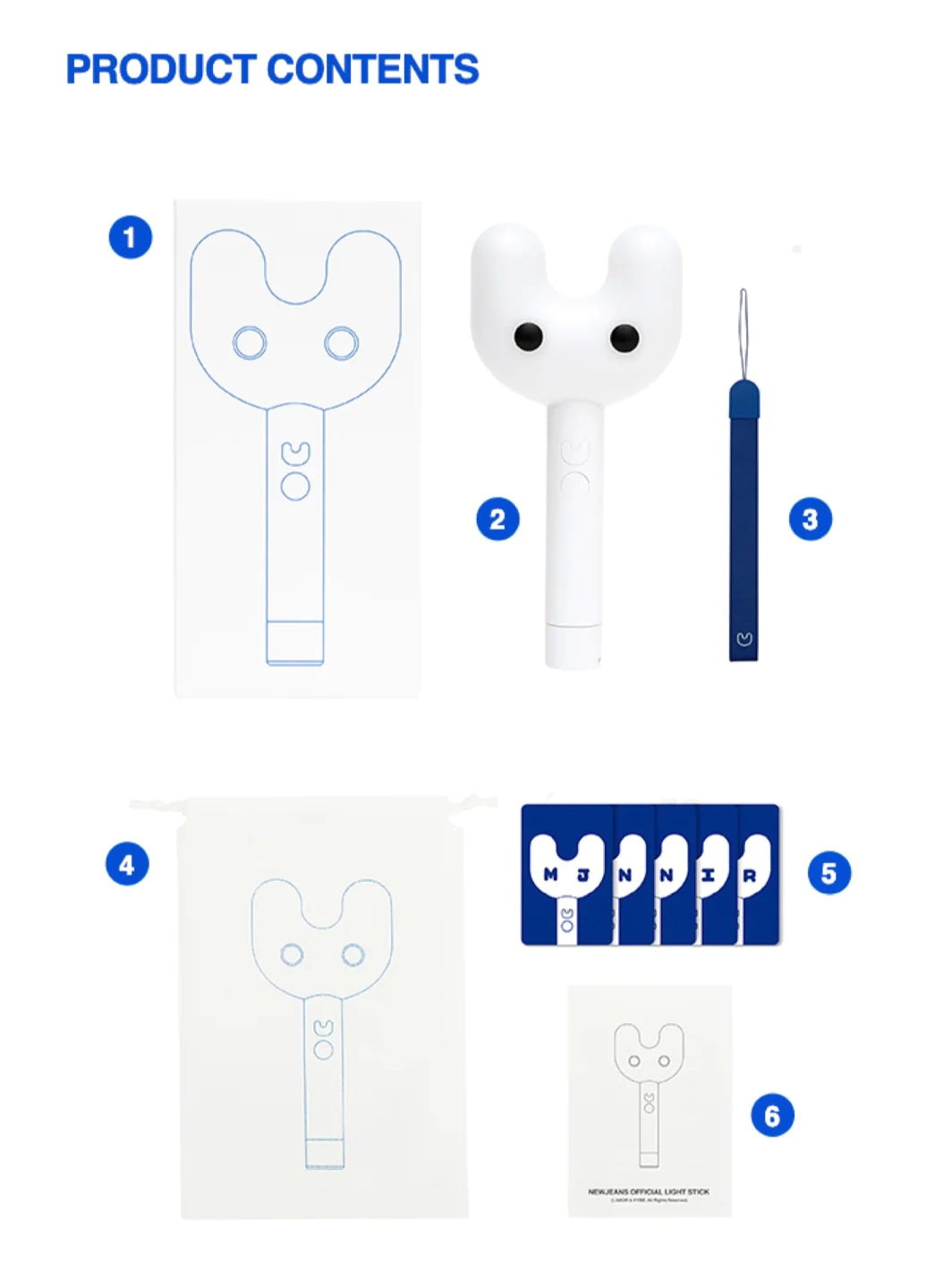 NewJeans Official Light Stick – Amuse Ground