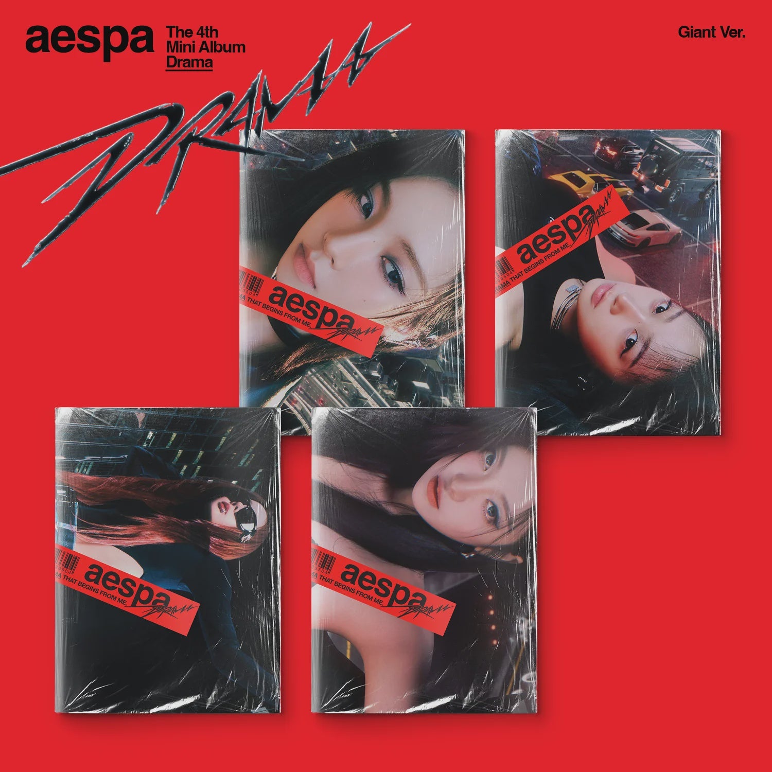 aespa 4th Mini Album "Drama" (GIANT Ver.)