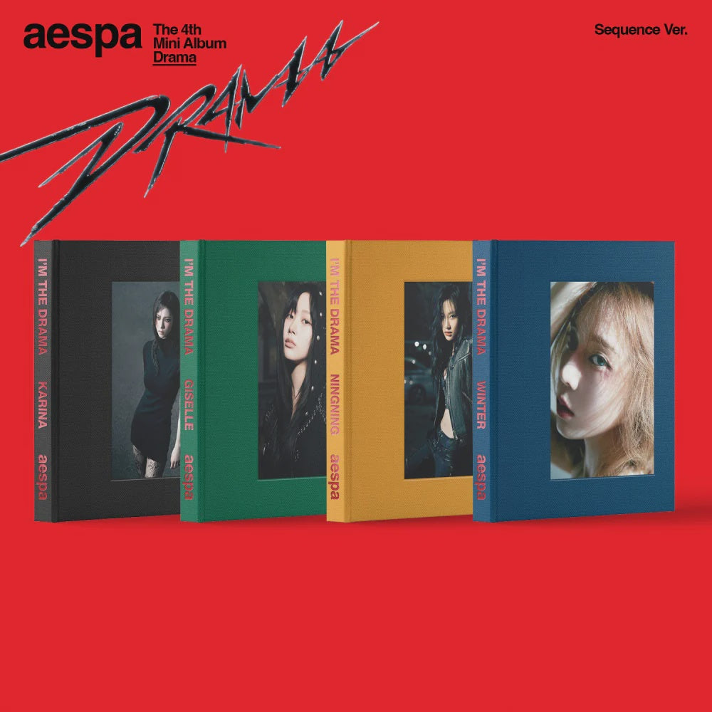 aespa 4th Mini Album "Drama" (SEQUENCE Ver.)