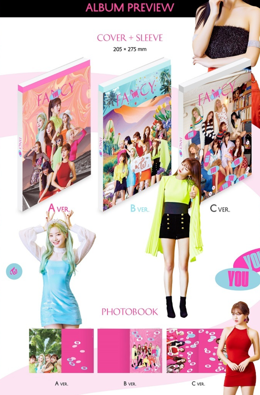 TWICE 7th Mini Album "FANCY YOU"