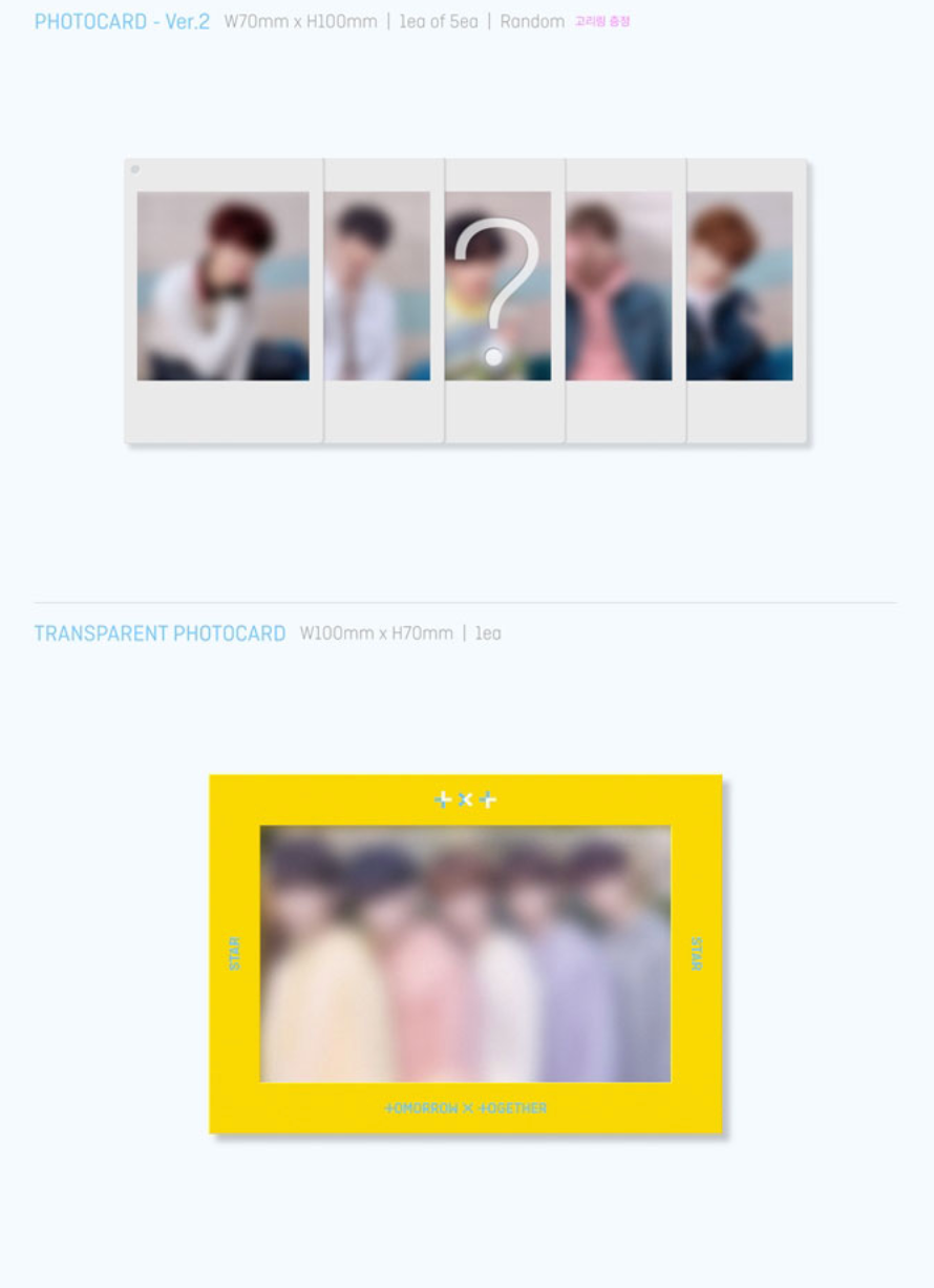 TOMORROW X TOGETHER (TXT) 1st Mini Album "The Dream Chapter: STAR"