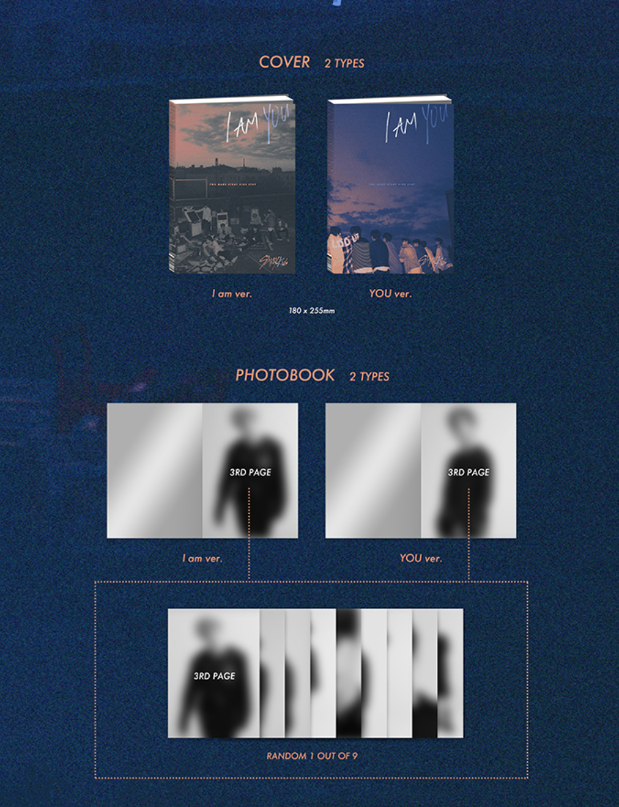 Stray Kids 3rd Mini Album "I Am You"