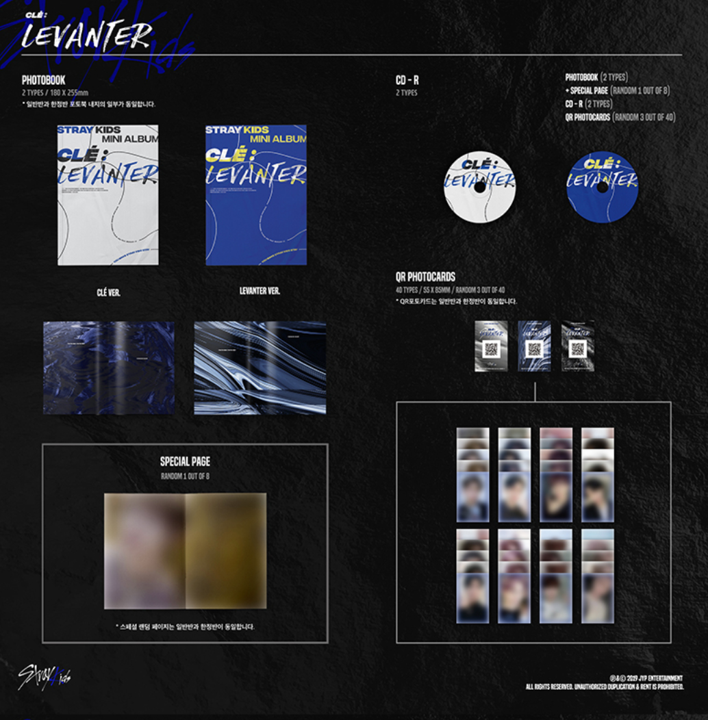 Stray Kids 5th Mini Album "Clé: Levanter"
