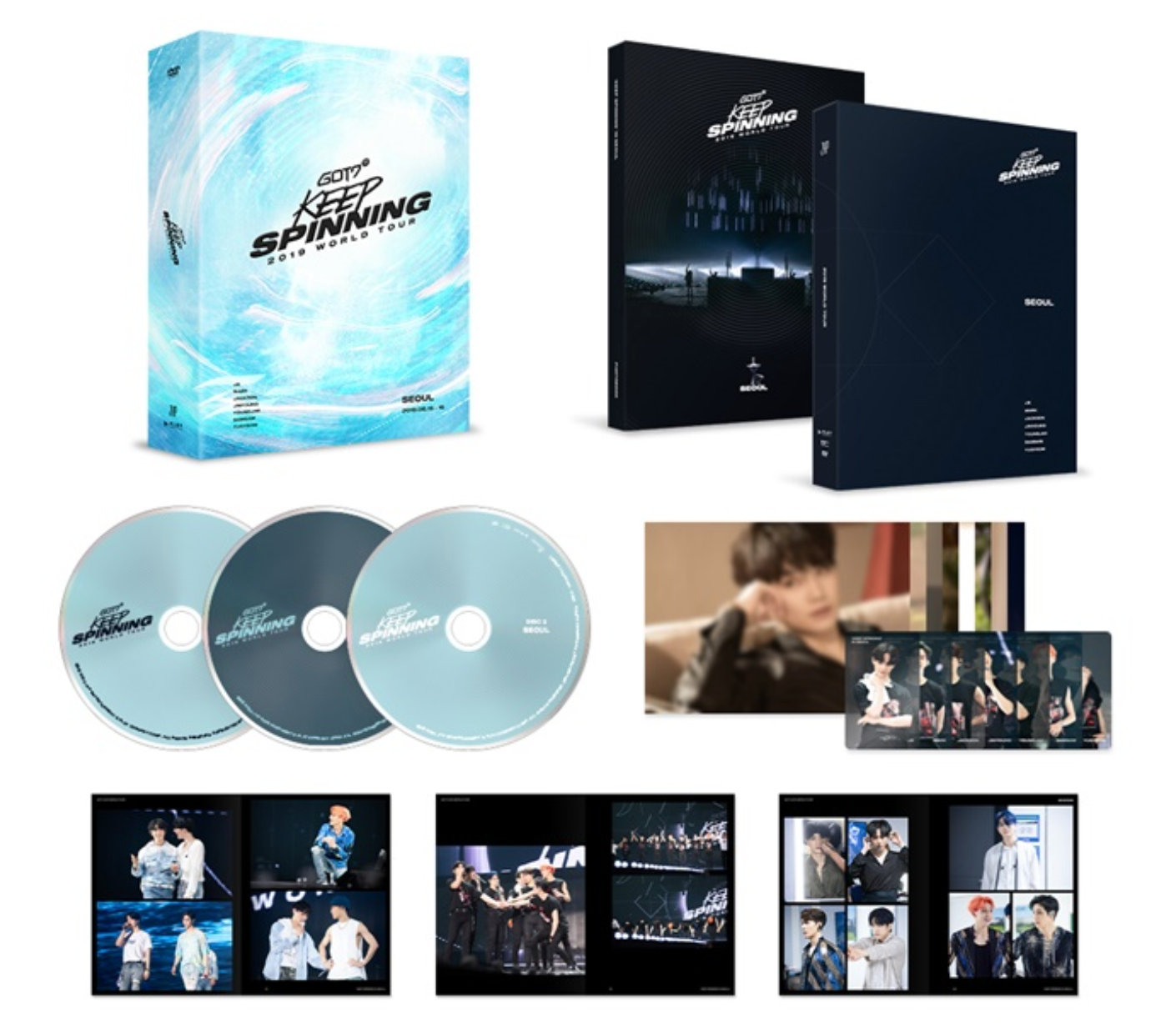 GOT7 KEEP SPINNING 2019 DVD