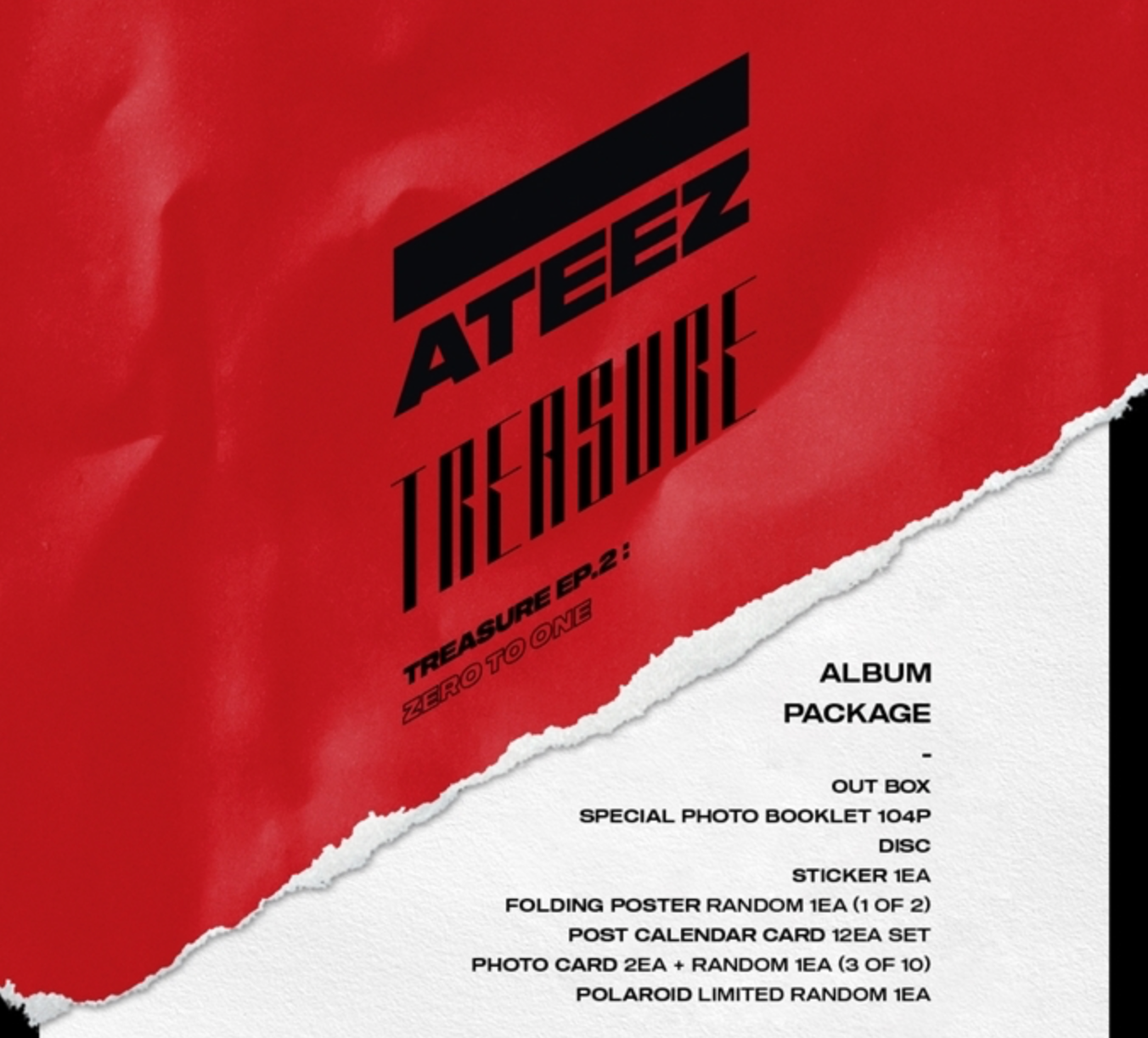 ATEEZ 2nd Mini Album "Treasure EP.2: Zero to One"