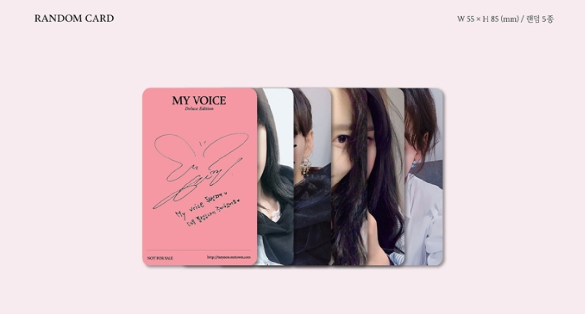TAEYEON MY VOICE DELUXE VER