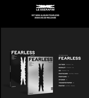 Le Sserafim 1st Mini Album "FEARLESS"