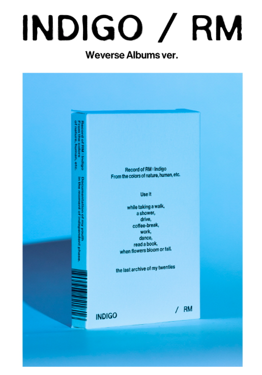 RM (BTS) Indigo [Postcard Edition] [Weverse Album Ver.]