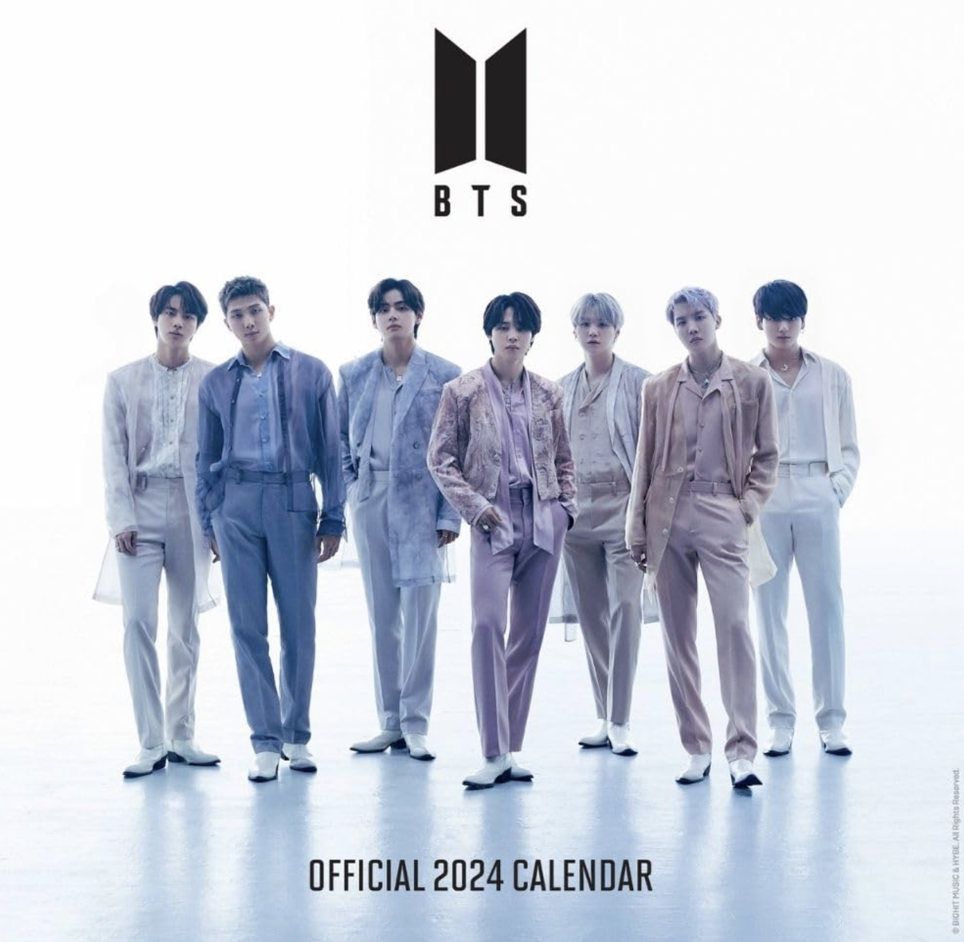 BTS OFFICIAL 2024 Wall Calendar [Limited Edition]