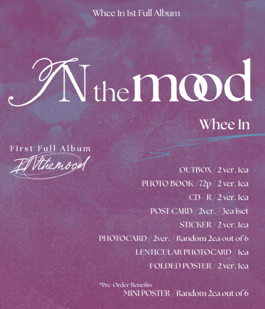 WHEE IN - IN THE MOOD (PHOTOBOOK VER)