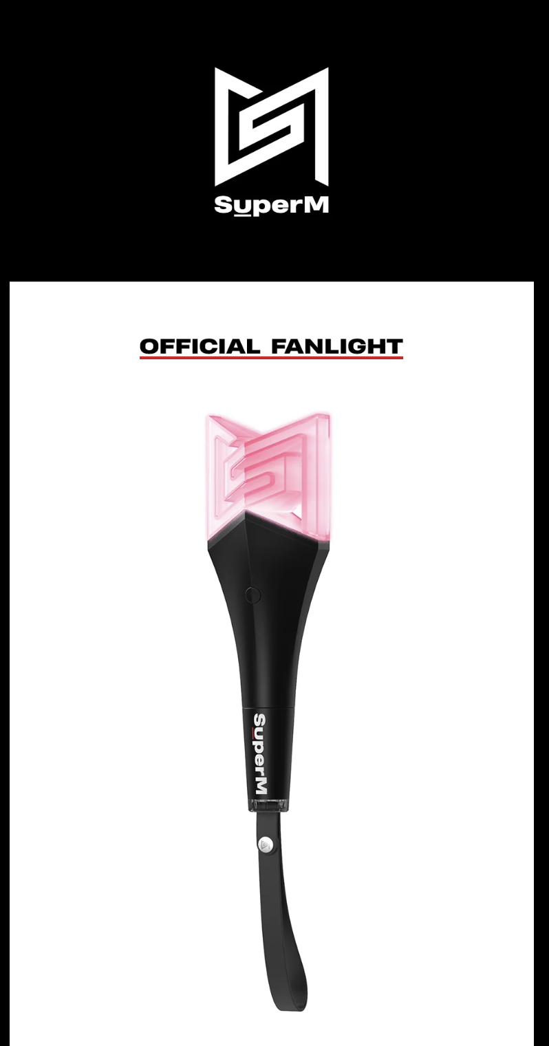 SUPERM Official Light Stick