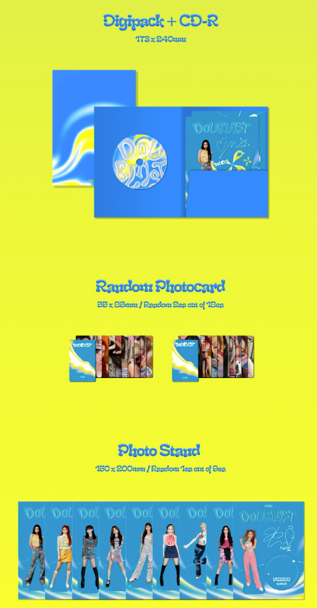 Kep1er 2nd Mini Album: Doublast
