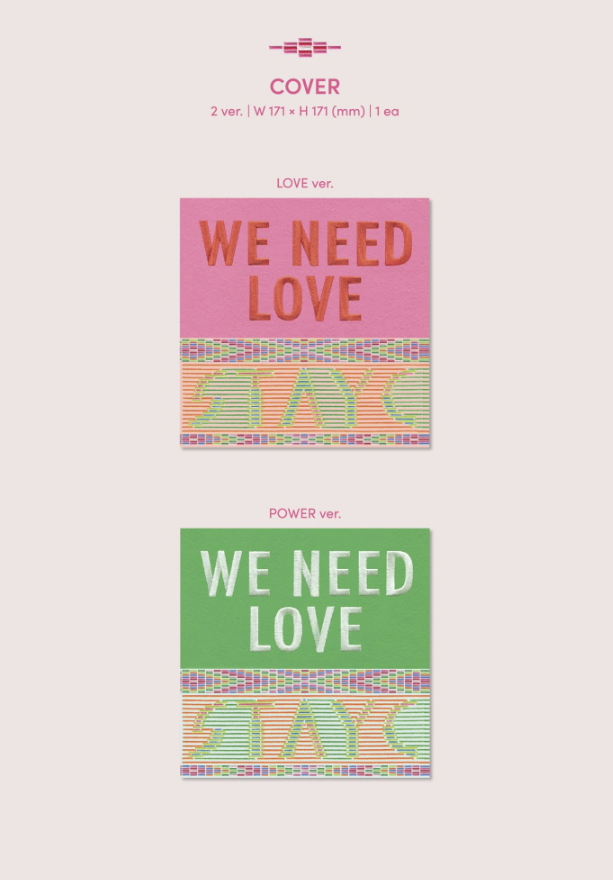 STAYC 3rd Single Album: We Need Love
