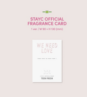 STAYC 3rd Single Album: We Need Love
