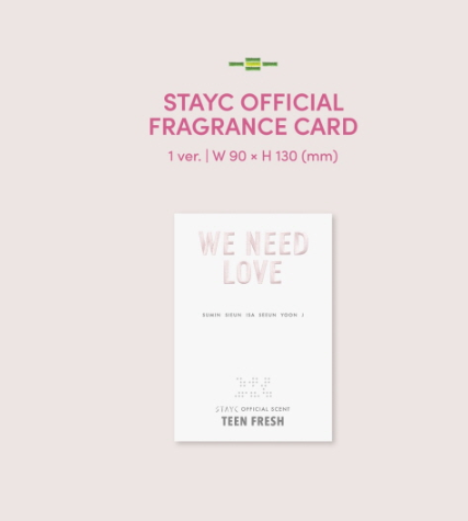 STAYC 3rd Single Album: We Need Love