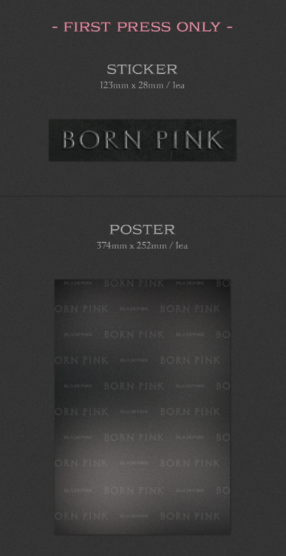 BLACKPINK "BORN PINK"(Box Set Ver.)