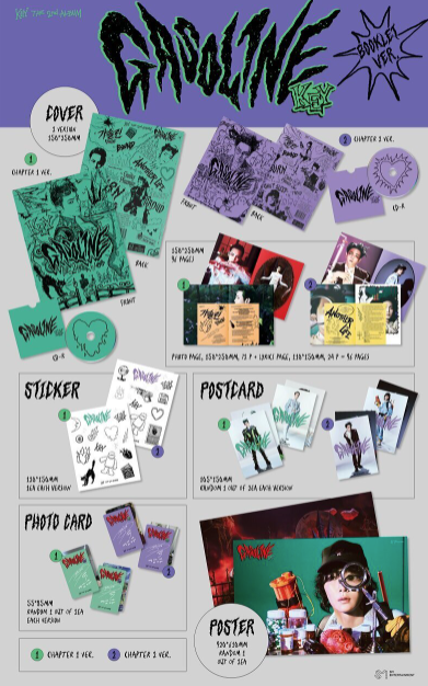 Key (SHINee) Vol.2: Gasoline [Booklet Ver.]