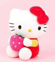 Hello Kitty Plush with Strawberry 25cm
