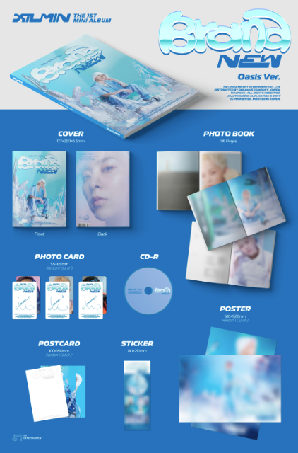 XIUMIN  BRAND NEW (1ST MINI ALBUM) [PHOTO BOOK VER.]