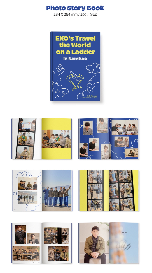 Exo's Travel the World on a Ladder in Namhae [Photo Story Book]