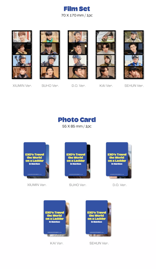 Exo's Travel the World on a Ladder in Namhae [Photo Story Book]