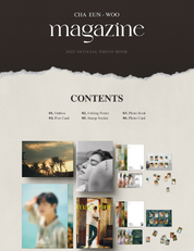 Cha Eun-woo 2022 Official Photo Book [Magazine] (Set Ver.)
