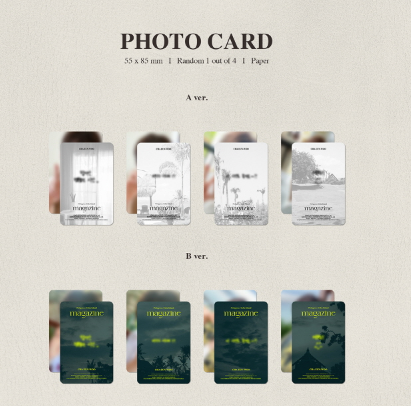 Cha Eun-woo 2022 Official Photo Book [Magazine] (Set Ver.)