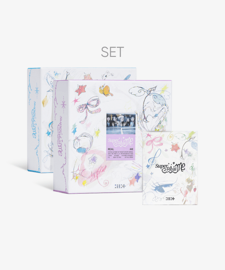 ILLIT 1st Mini Album "Super Real Me" (Set + Weverse Ver.)  with Weverse POB