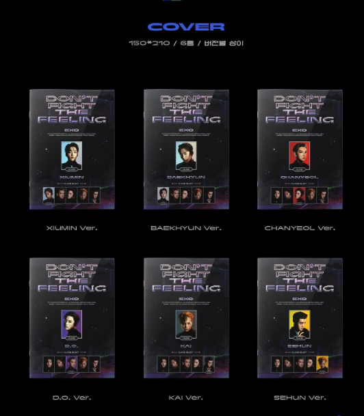 EXO Don't Fight The Feeling EXPANSION VER