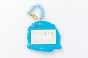 Spring Luggage Tag Galapagos Friends Blue
