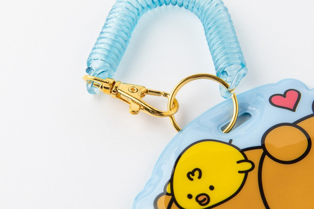 Spring Luggage Tag Galapagos Friends Blue