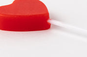 Party Candle Set Red Heart