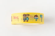 Masking Tape Boy & Girl Yellow 15mm
