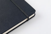 Note Simple Leather Cover Navy