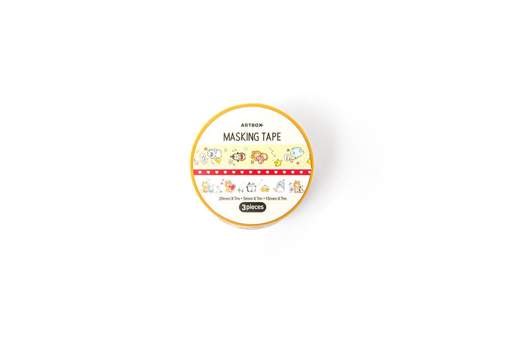 Masking Tape Galapagos Friends 3 Set