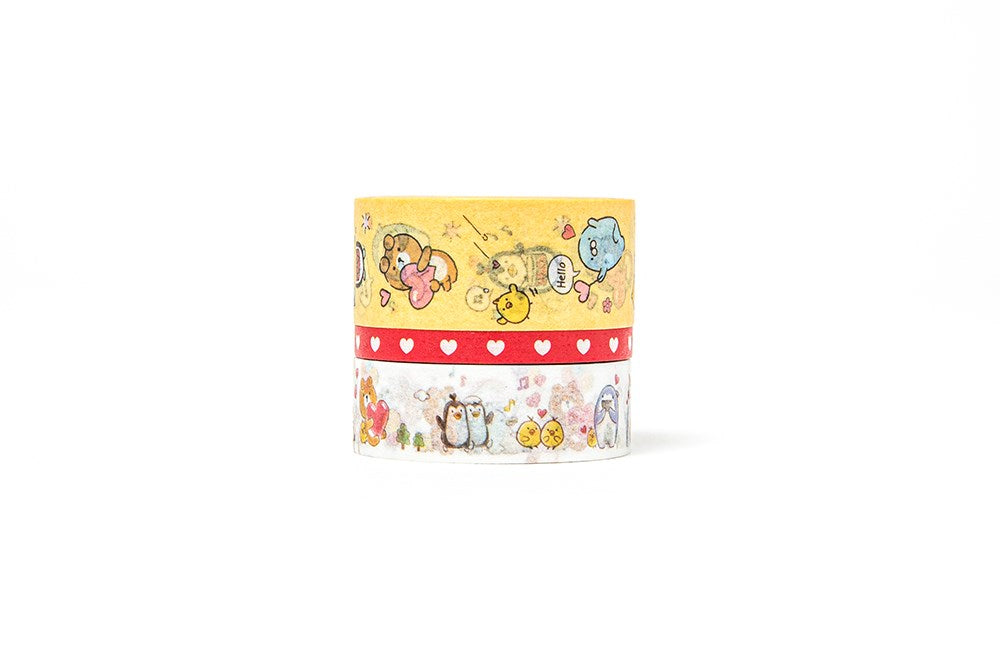 Masking Tape Galapagos Friends 3 Set