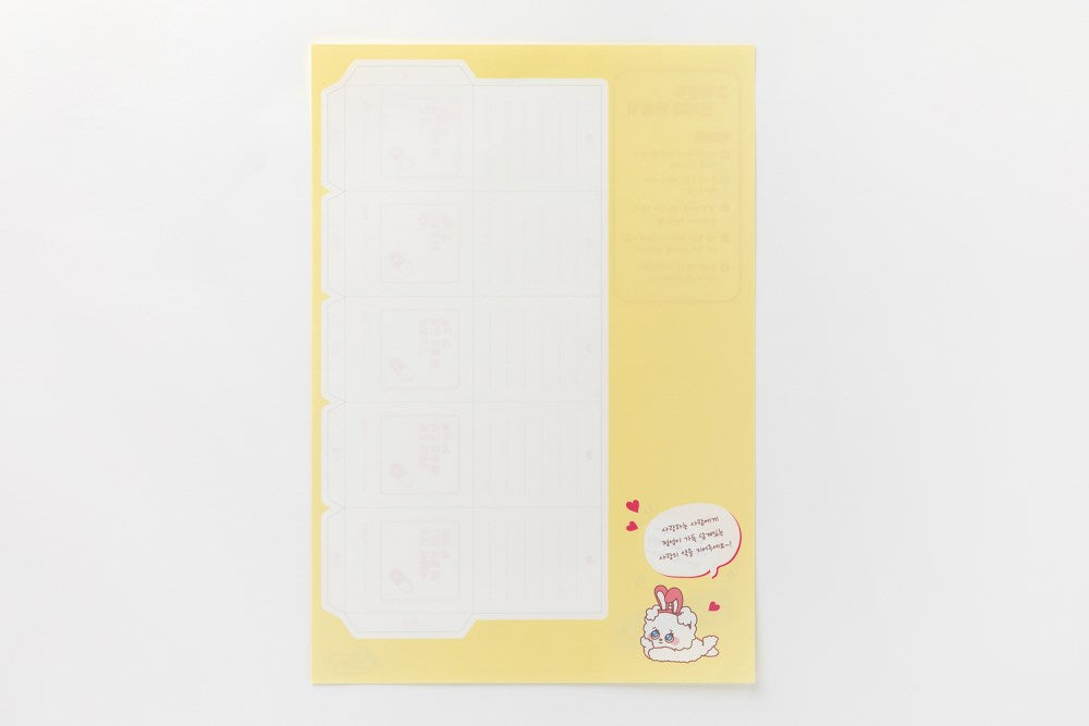 DIY Medicine Letter Set