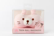 Pink Rabbit Fabric Peanut Massage Ball