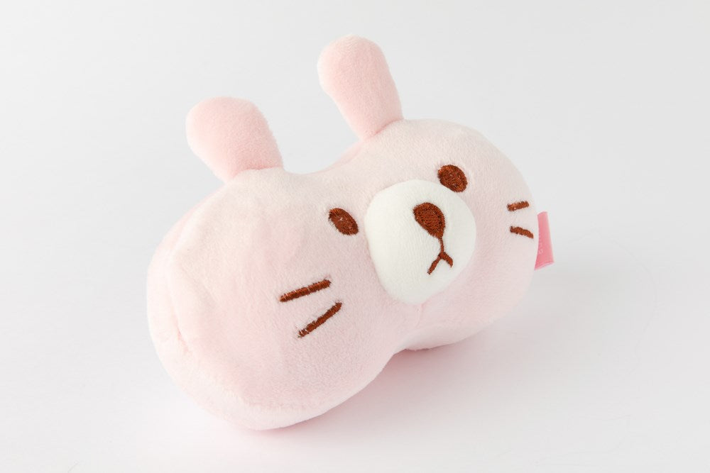 Pink Rabbit Fabric Peanut Massage Ball