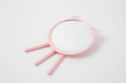 Desk Mirror Cat Pink