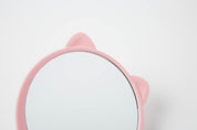 Desk Mirror Cat Pink